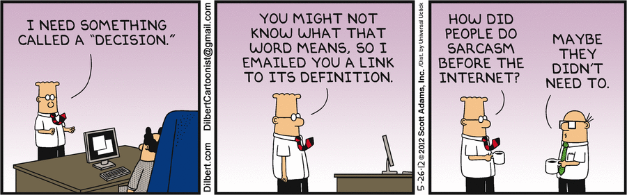 Dilbert Cartoon